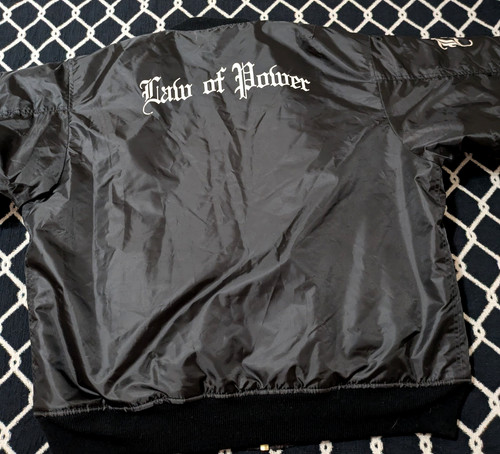 Law power bomber jacket - law, of