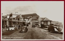 RP Sidmouth many old motor cars etc motoring interest real photo postcard Devon