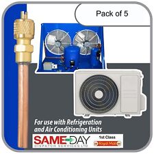 SCHRADER VALVE 1/4" Pack of 5