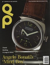 QP Fine Watch Magazine Issue 17 2006 Angelo Bonati's Mind Box