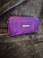 NEW Hand Bag Purple Satin