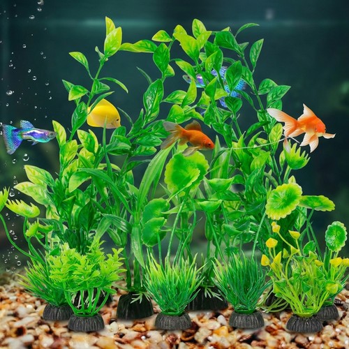 10pcs green aquarium plants - aquarium,