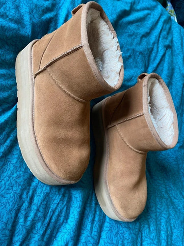 Platform short brown uggs - short,