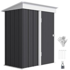 Outsunny Steel Garden Shed