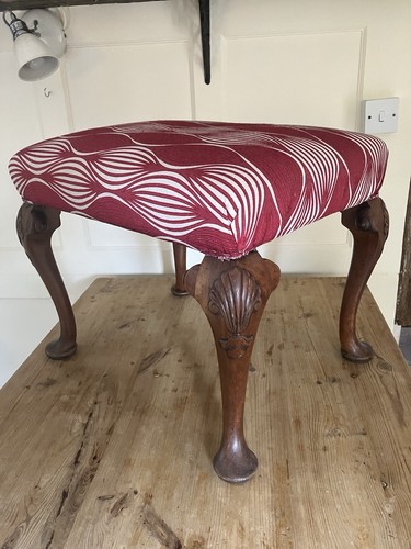Victorian piano stool walnut - victorian,