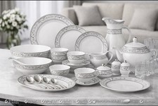 Luxury 72PC Porcelain Dinner