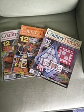 3 Country Threads Magazines
