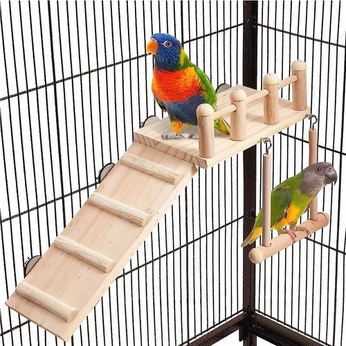 Bird perches platform swing - bird,