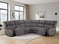 Electric Recliner Hannan Grey