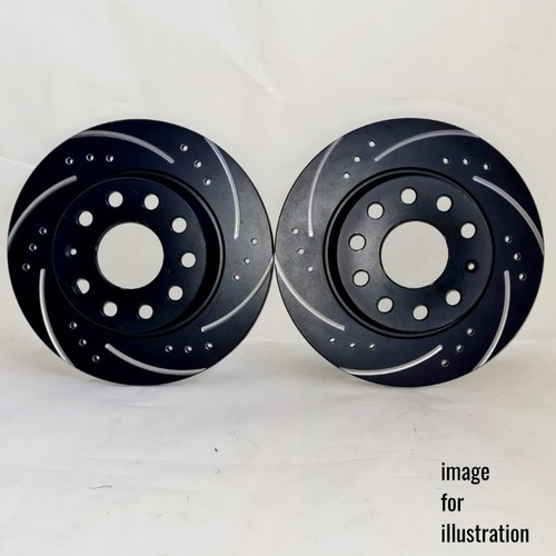 Rear black coated drilled - rear,