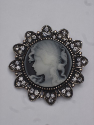 Gothic victorian silver tone - silver,