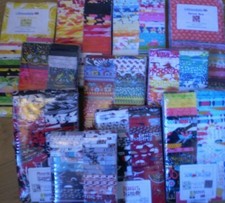 Strip Pies (Jelly Rolls) - In Ya Face - 40 x 2.5" Strips - 100% Cotton   