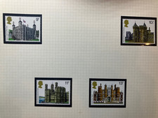 Queen Elizabeth ii 1978 Historic Buildings MNH GB postage stamps