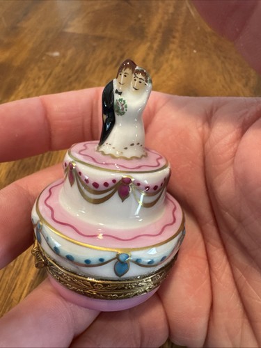 Groom and bride - groom, cake