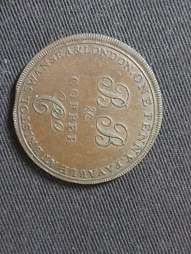1811 conder token penny - token,