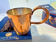 Antique Copper British Royal Navy 1/2 GILL cup