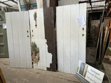 3 x ANTIQUE PLANK DOORS - Very Old Farmhouse ANTIQUE PINE - Salvaged / Reclaimed