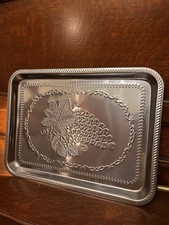 Vintage Style Silver Serving