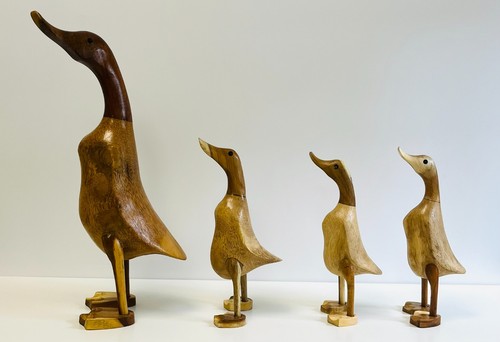 Wooden duck garden - wooden,