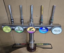 5 Way Beer Pump/ Beer Font / Pub /Bar /Mancave/Carling/Pravha/Strongbow