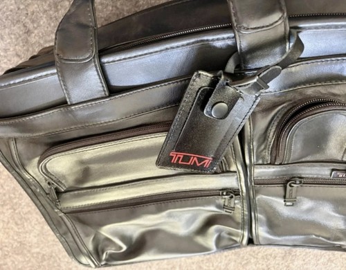 Tumi alpha leather expandable - tumi,