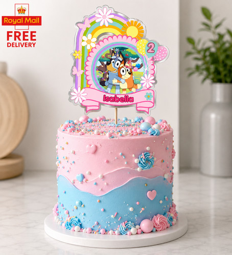 Bluey bingo personalised - bluey, &