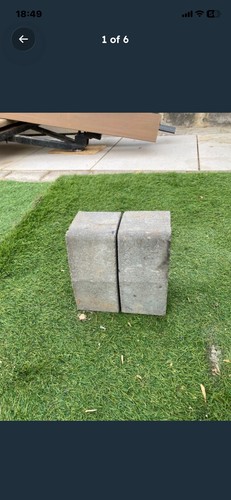 Concrete block paving - concrete,