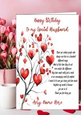 Personalised birthday card