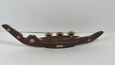 Vintage Wooden & Brass Gondola