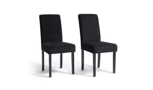 Pair midback velvet - of,