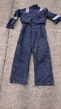 Ladies Or Mens Safety Proban Blue Colour Boilersuit Or Overalls.
