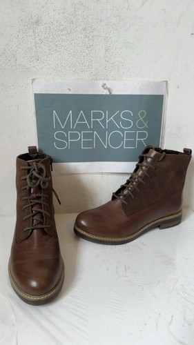 Marks spencer brown leather - brown,
