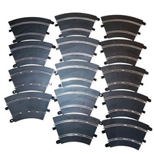14 Piece Scalextric Sport Track Set Standard Curves R2 Radius 2 C8206 Bends Pack