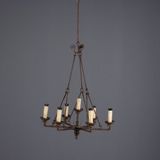 Antique Chandelier Wrought