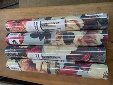 4 Rolls Floral Peel And Stick