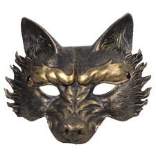 Wolf Mask Fox Masquerade Half