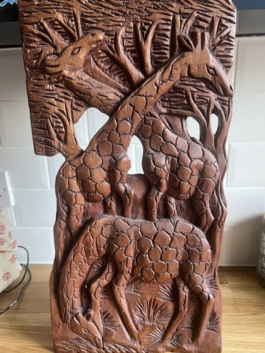 Vintage hand carved wooden - vintage,