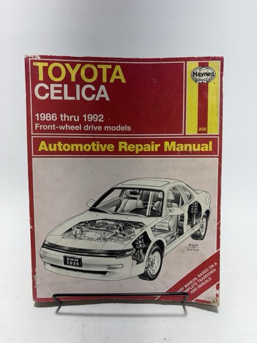 Toyota celica 1986 1992 - celica, haynes