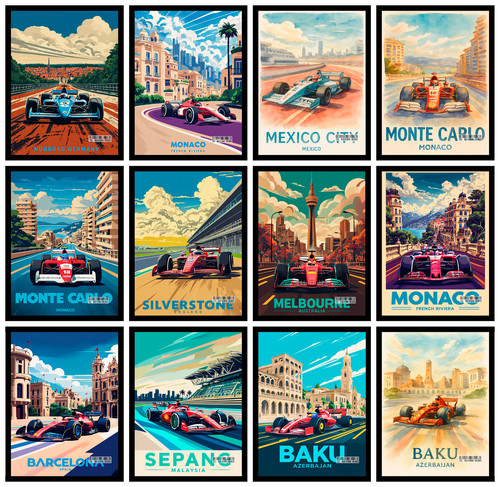 Vintage motorsport racing cars - motorsport,