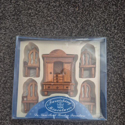 Vintage luxe wood miniature - vintage,