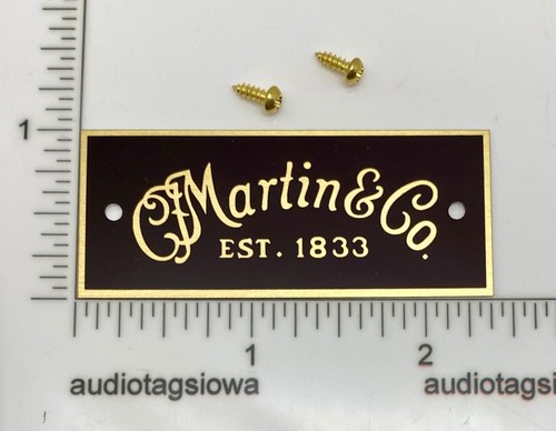 Martin guitar case logo - guitar, badge