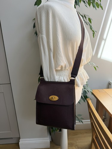 Mulberry antony small - mulberry, oxblood