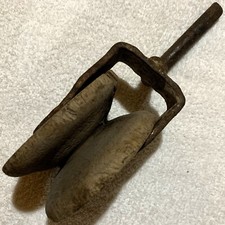 Old Vtg Wood&Iron Block Pulley