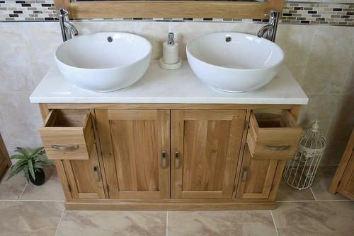 Solid oak bathroom - oak,