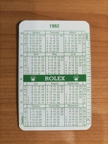 Rolex calendar vintage - rolex,