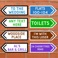 Personalised ANY TEXT Sign on