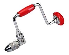 Hand Brace Drill Precision 4 Jaw Wood Drilling  Handle + 3 Year Guarantee U142