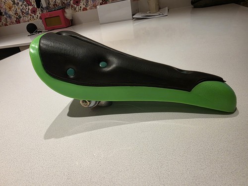 Old school bmx - old, green