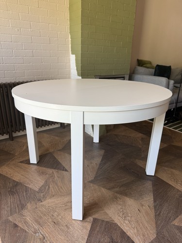 Round extendable ikea - ikea, bjursta