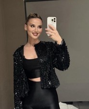 Zara Beaded And Sequenned